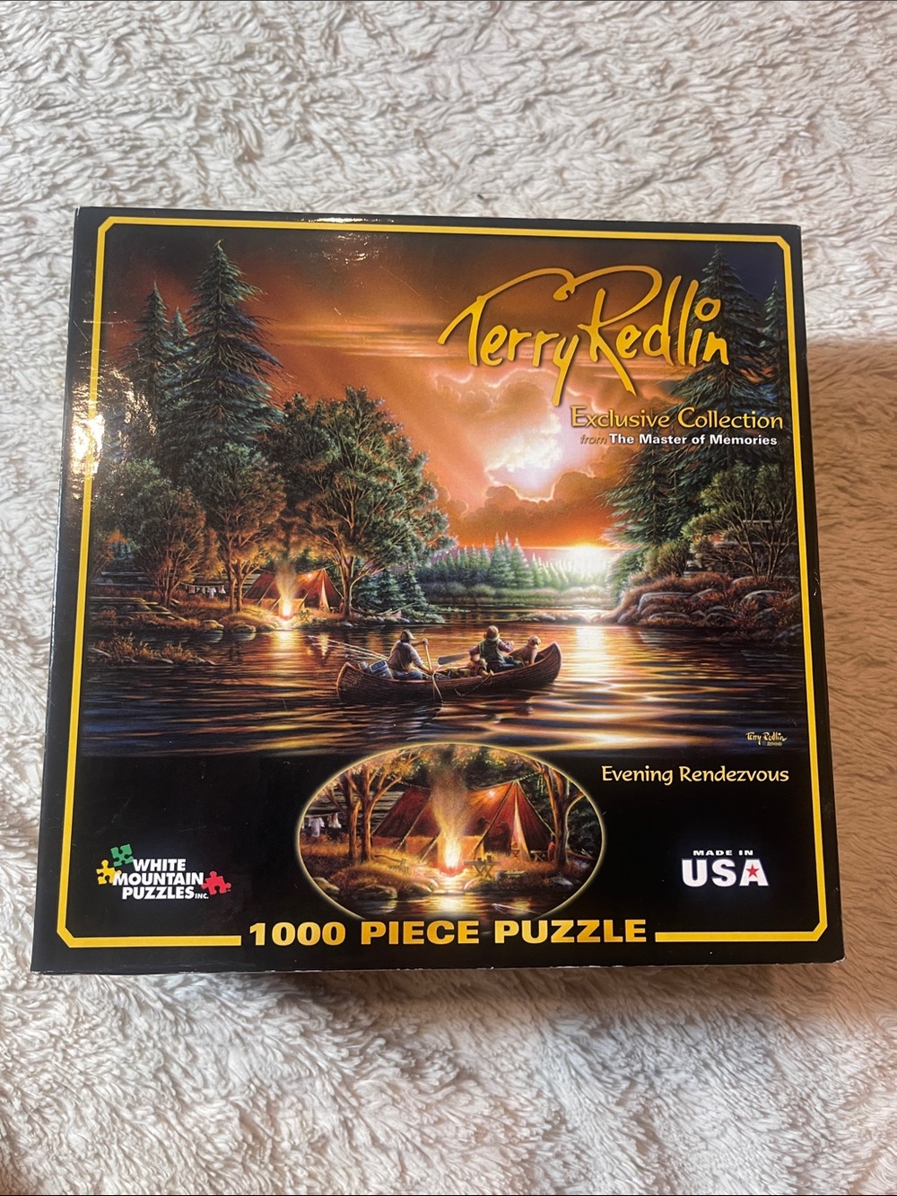 Terry Redlin 'Evening Rendezvous' 1000-Piece Puzzle – NEW